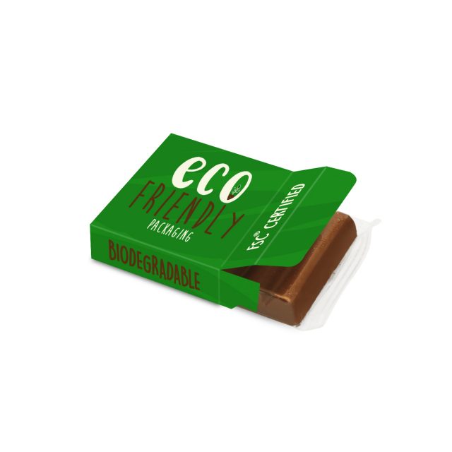 Eco Range – Eco 3 Baton Bar Box – Milk Chocolate³